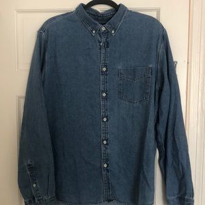 Zara Slim Fit XL Denim button down